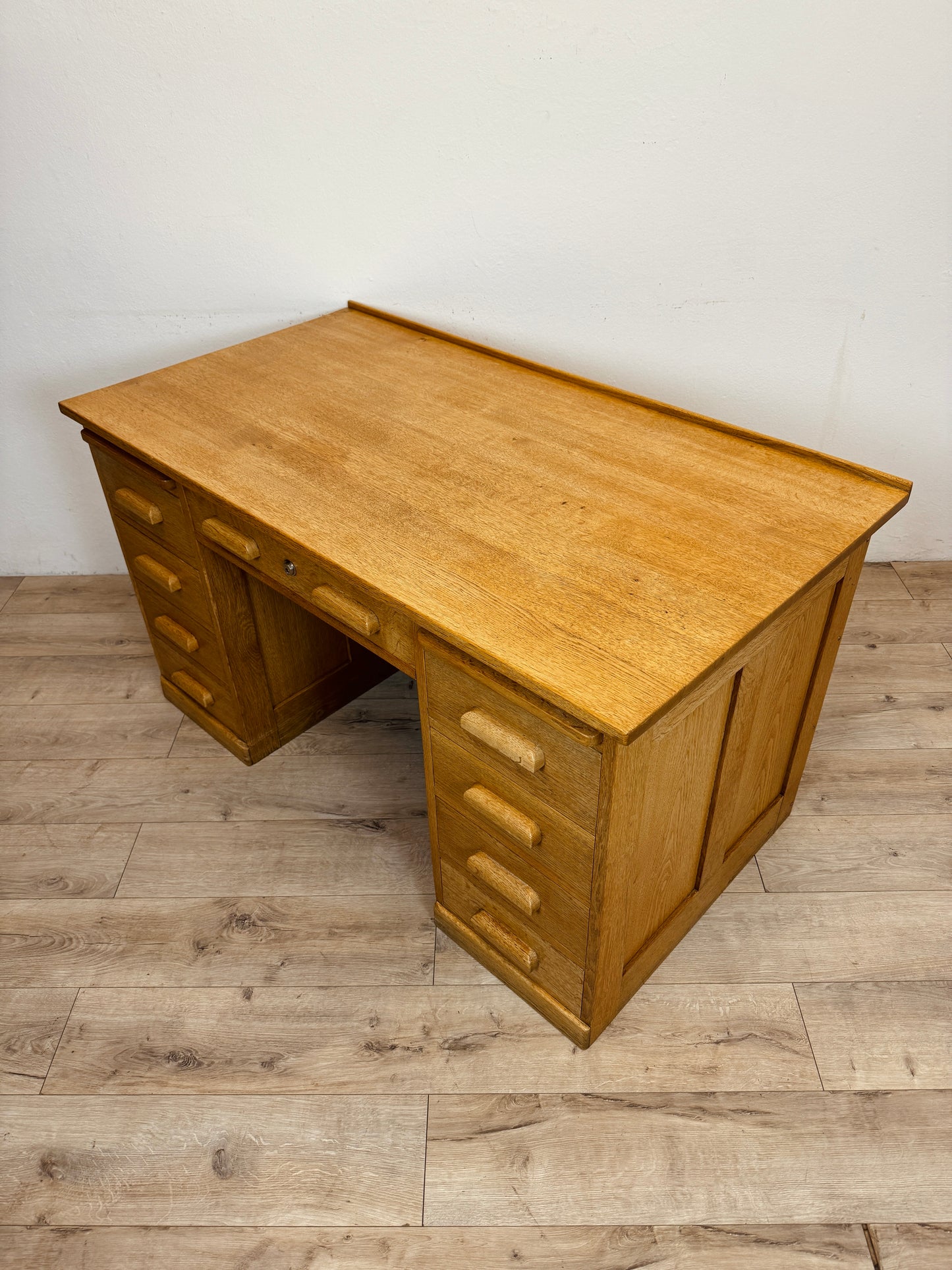 Scrivania in rovere anni 50