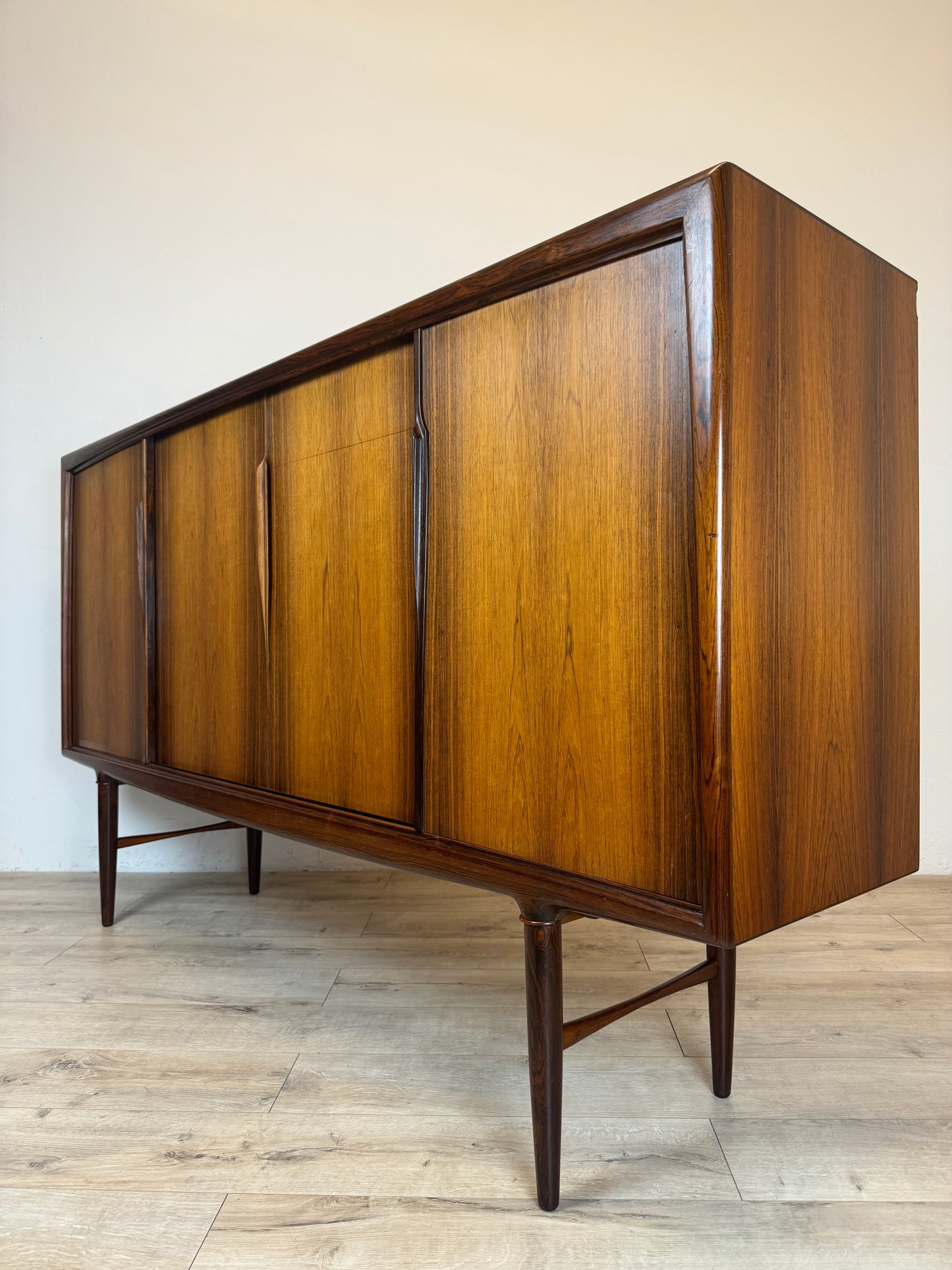 Highboard danese in palissandro