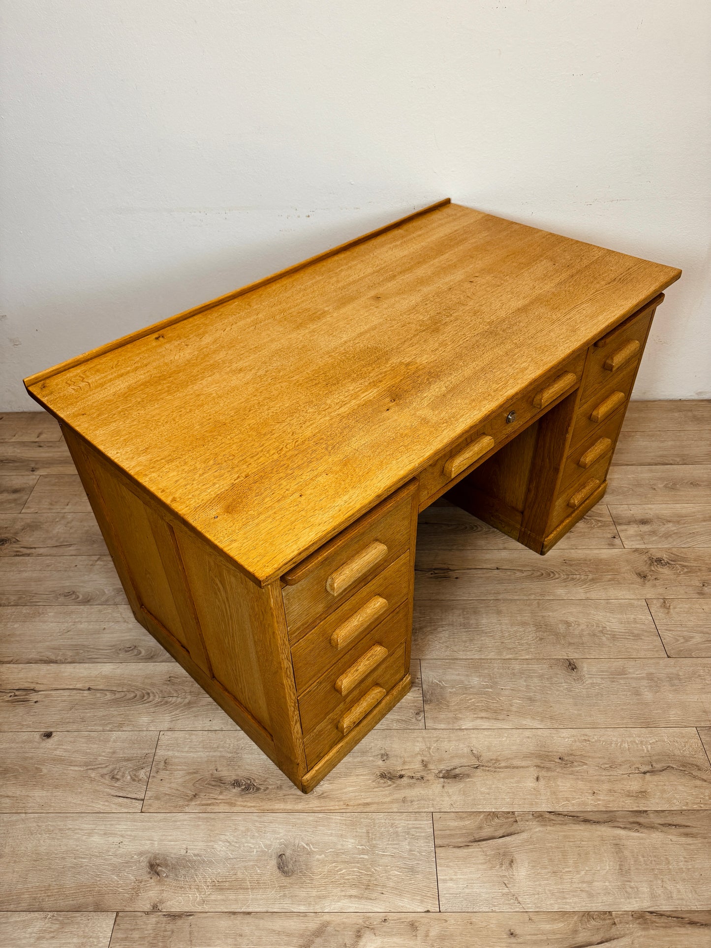 Scrivania in rovere anni 50