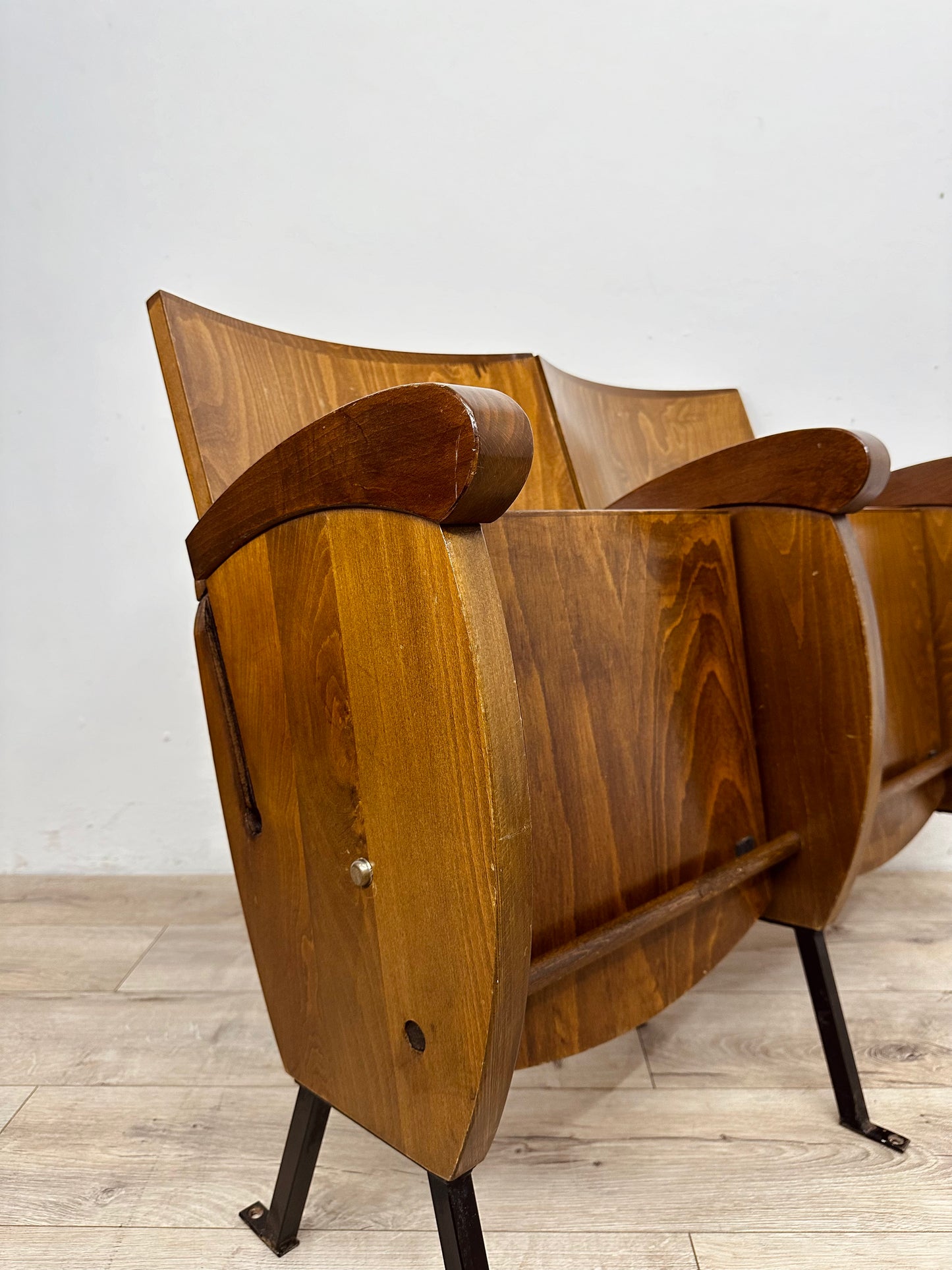 Sedie da cinema da 2 posti, anni 70