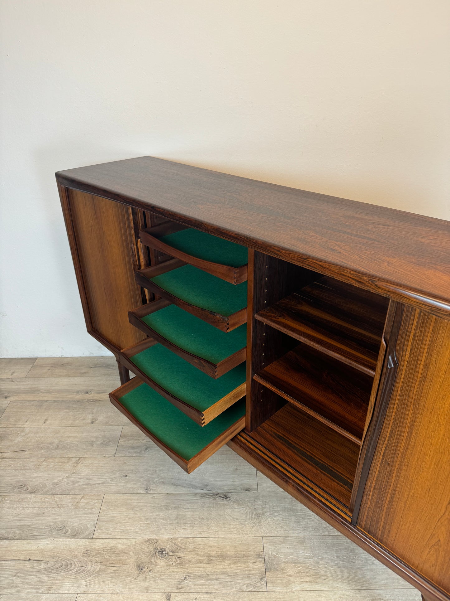Highboard danese in palissandro