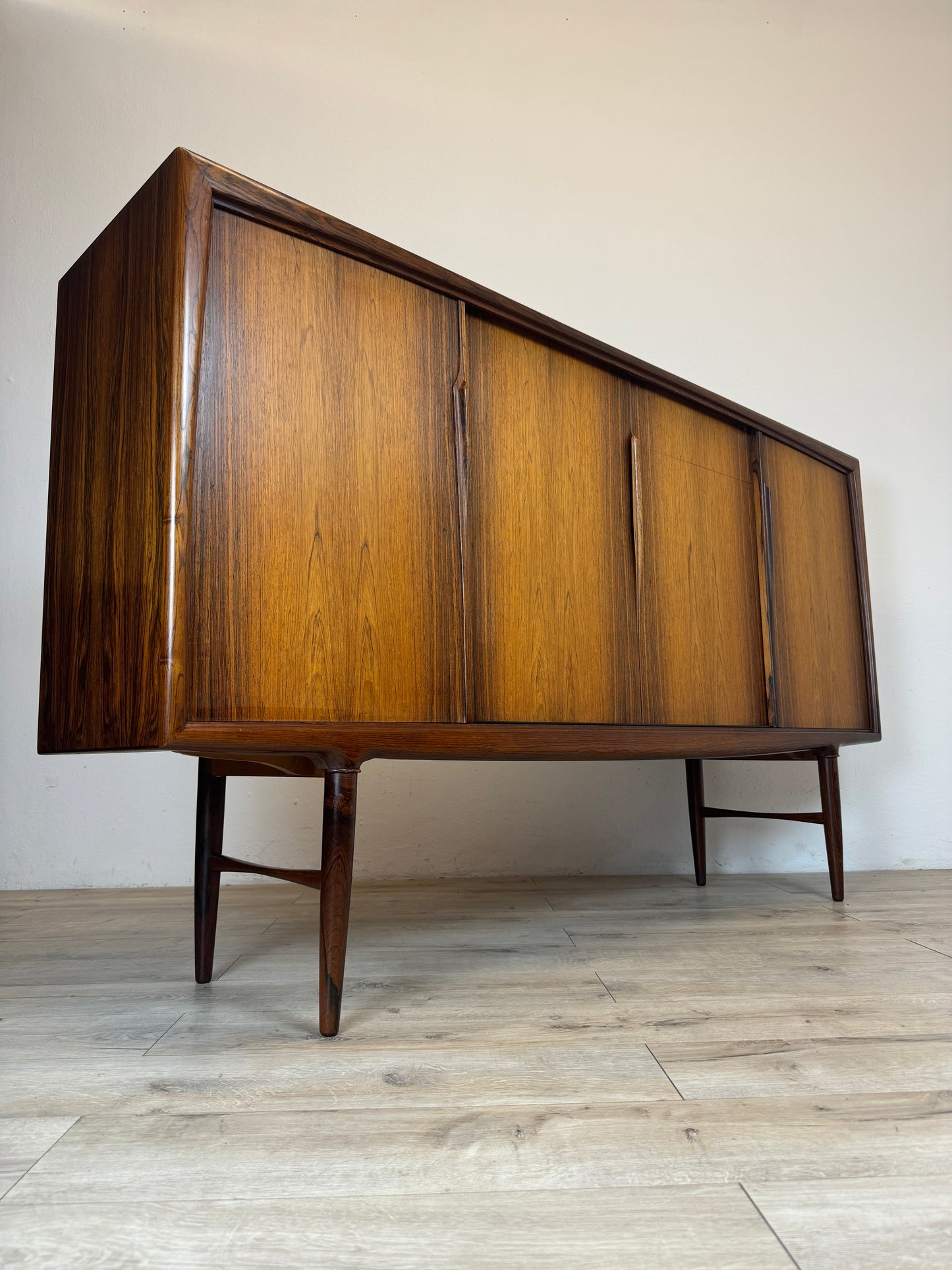 Highboard danese in palissandro
