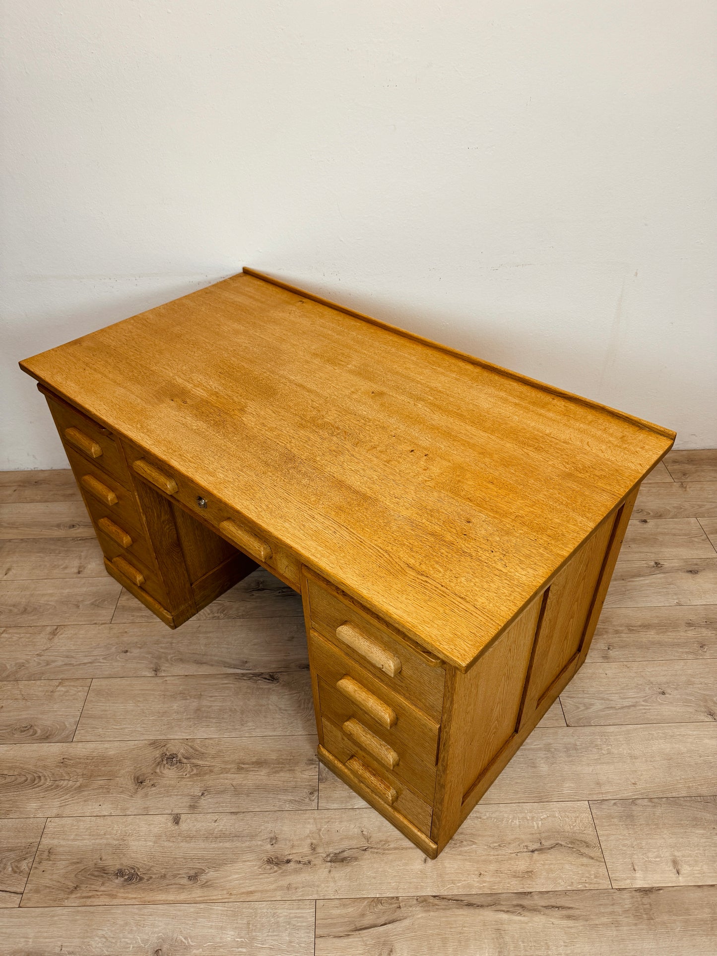 Scrivania in rovere anni 50
