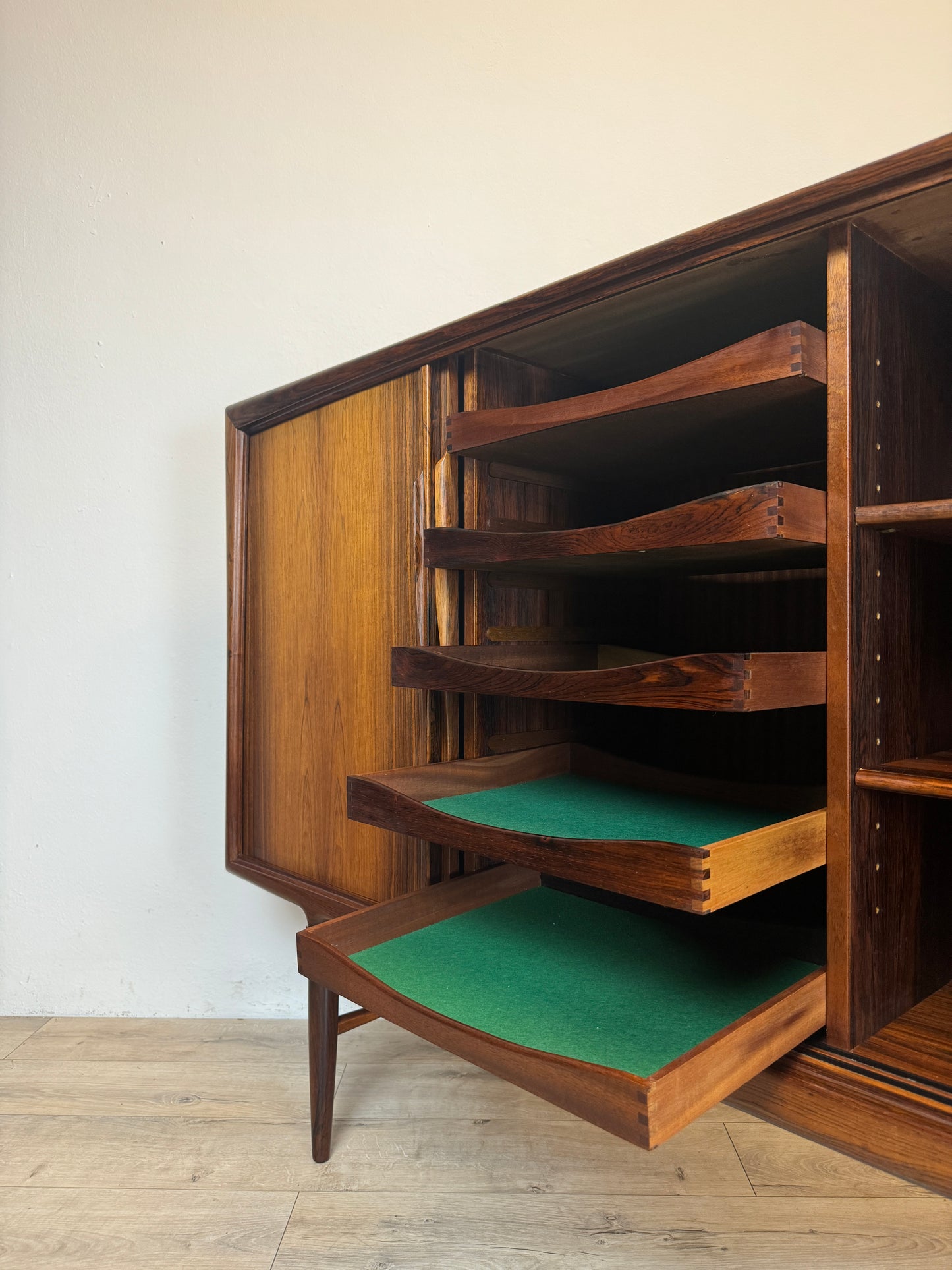 Highboard danese in palissandro