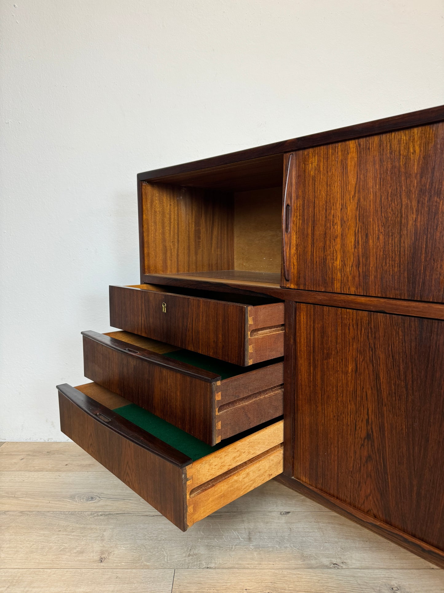 Sideboard danese in palissandro anni 60