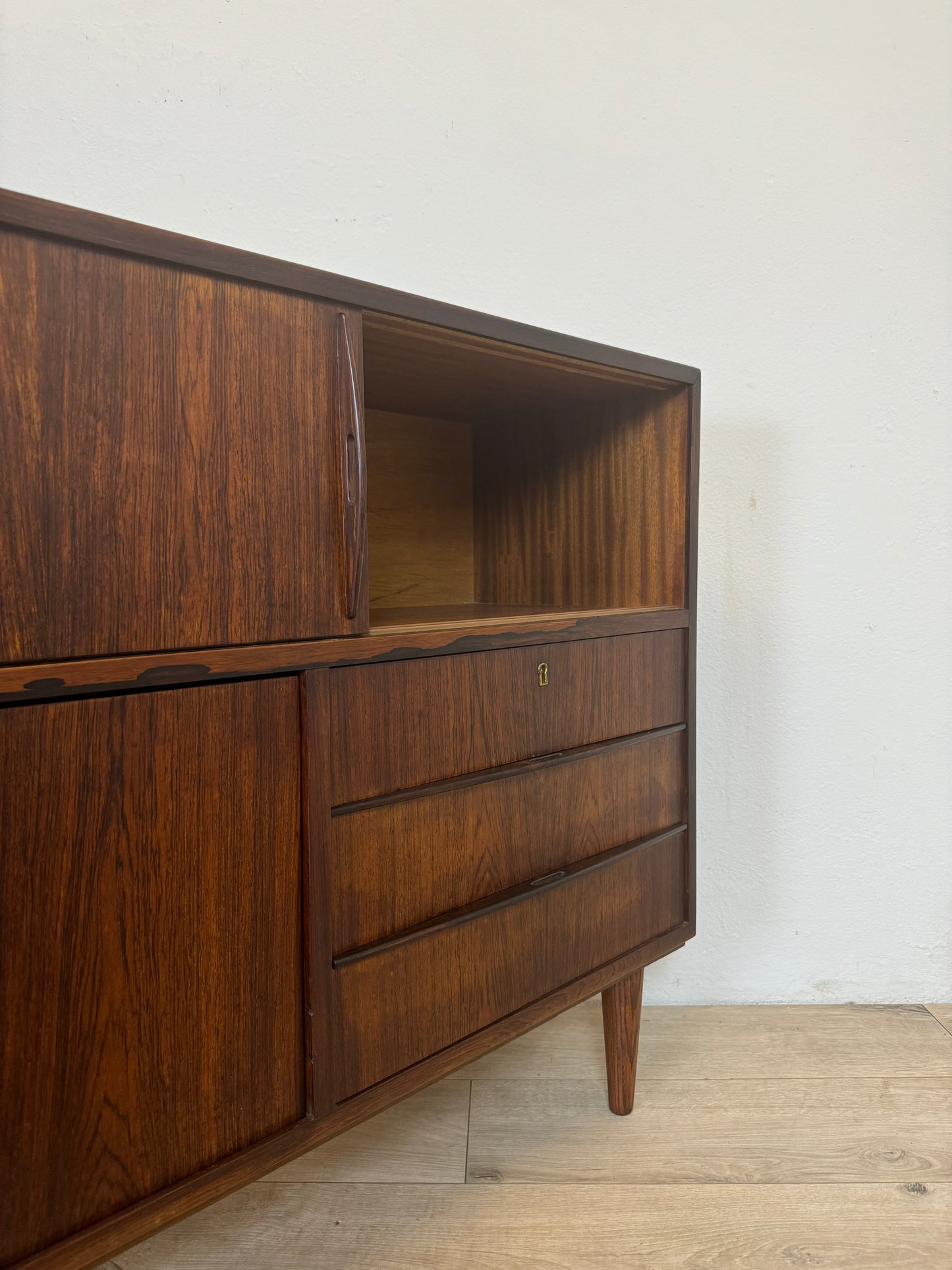 Sideboard danese in palissandro anni 60