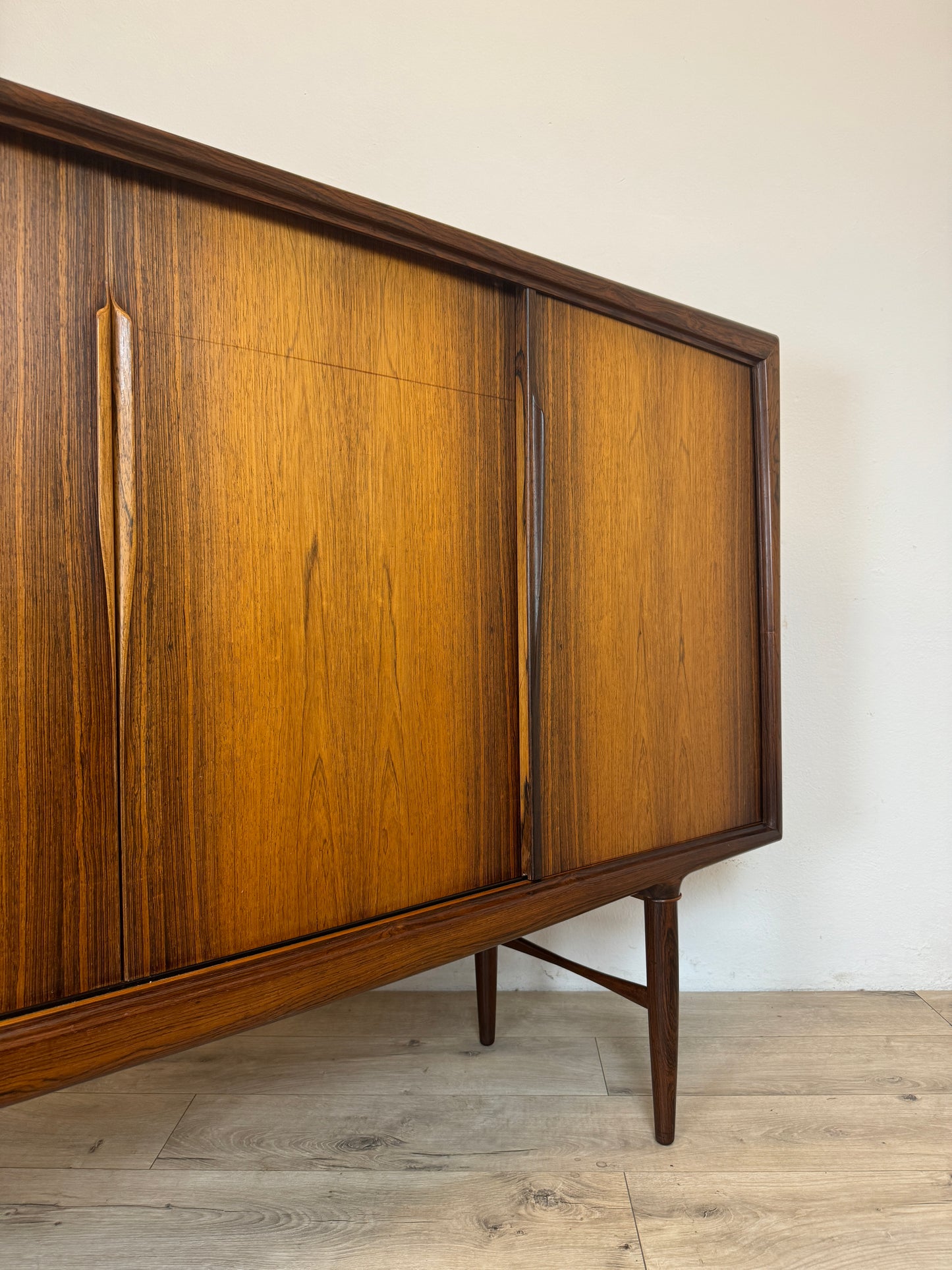 Highboard danese in palissandro