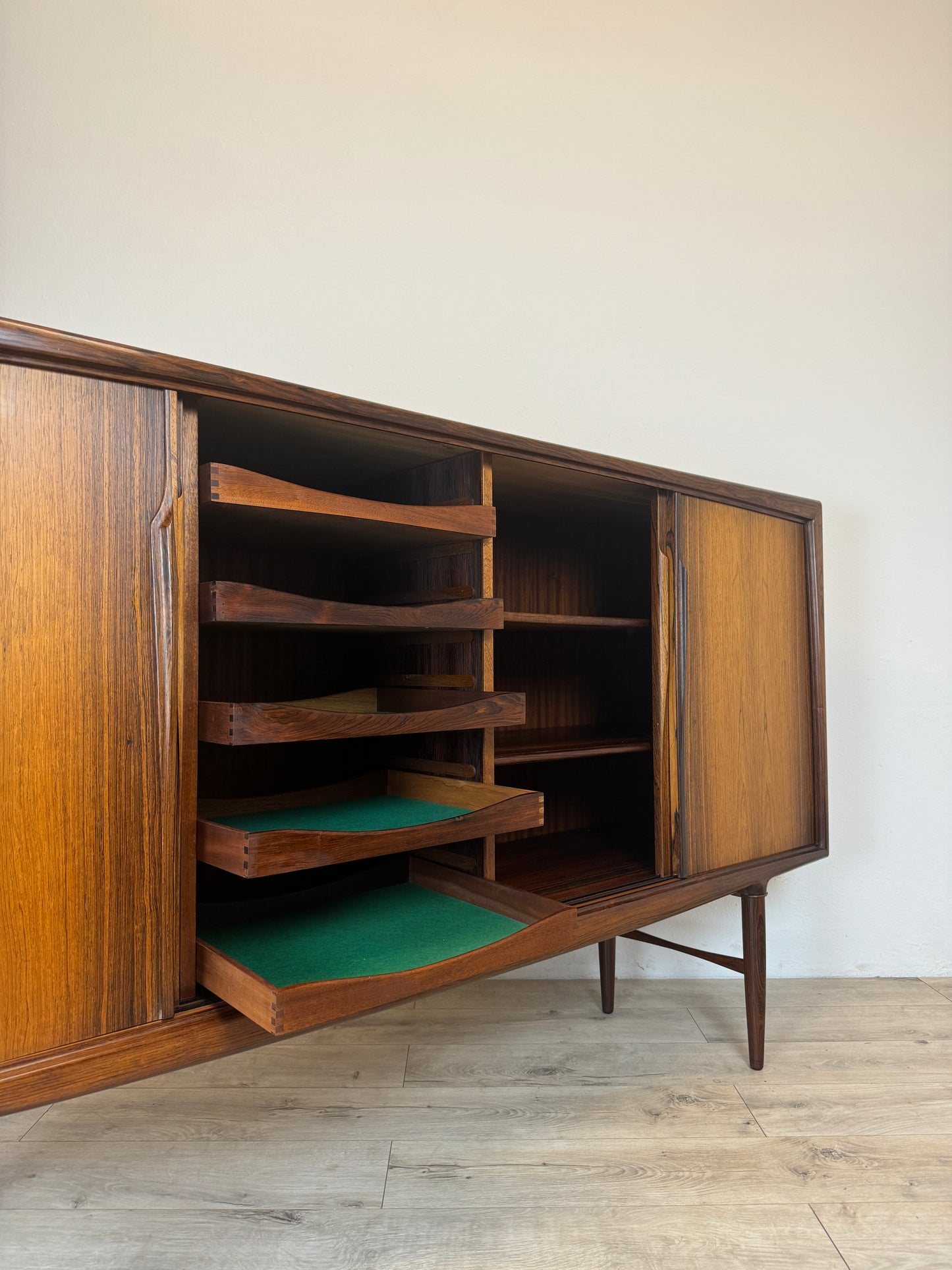 Highboard danese in palissandro