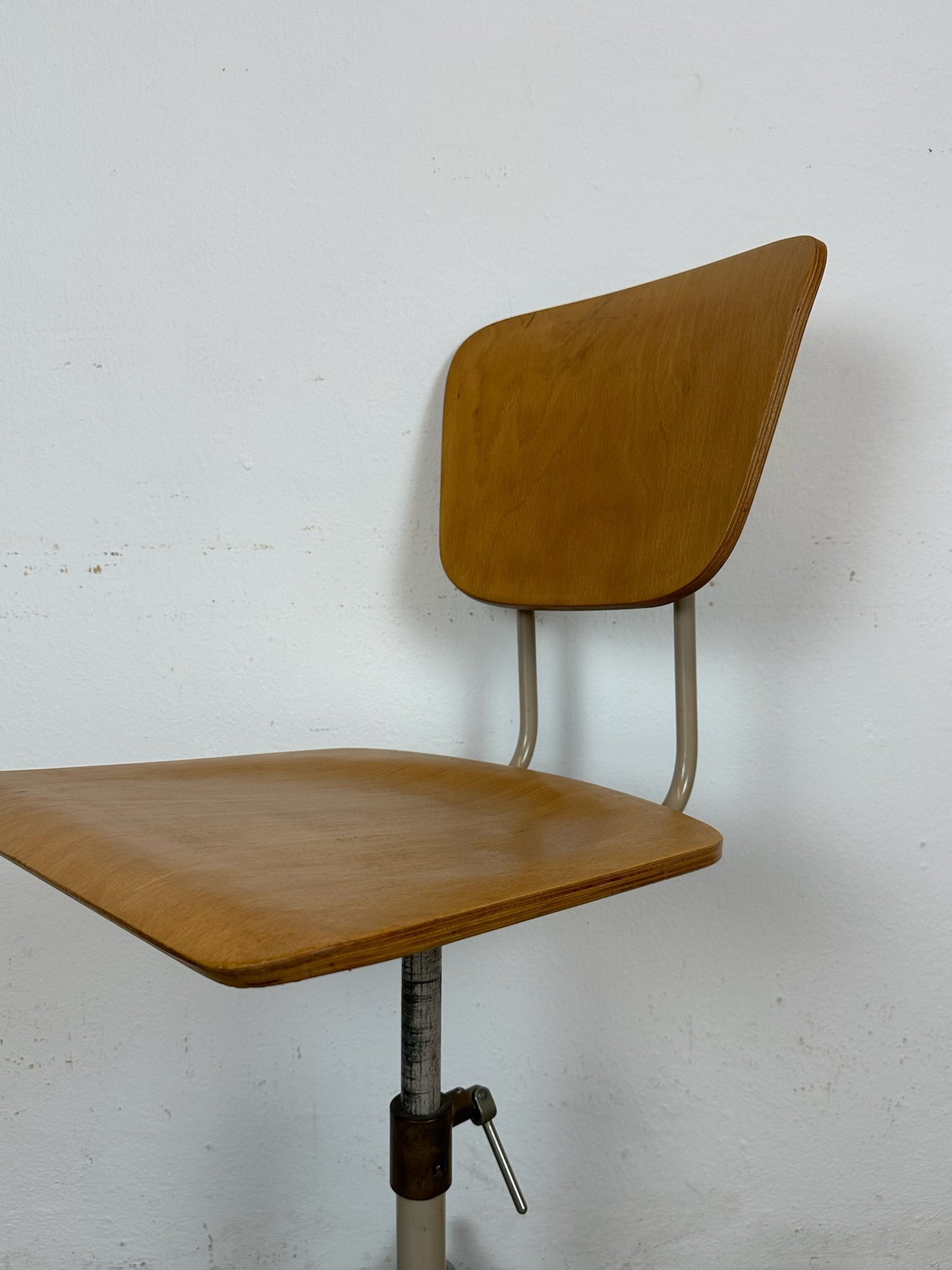 Sedia con ruote anni 60