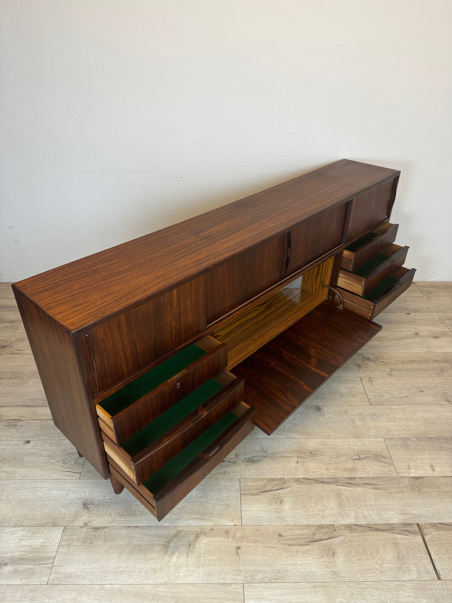 Sideboard danese in palissandro anni 60