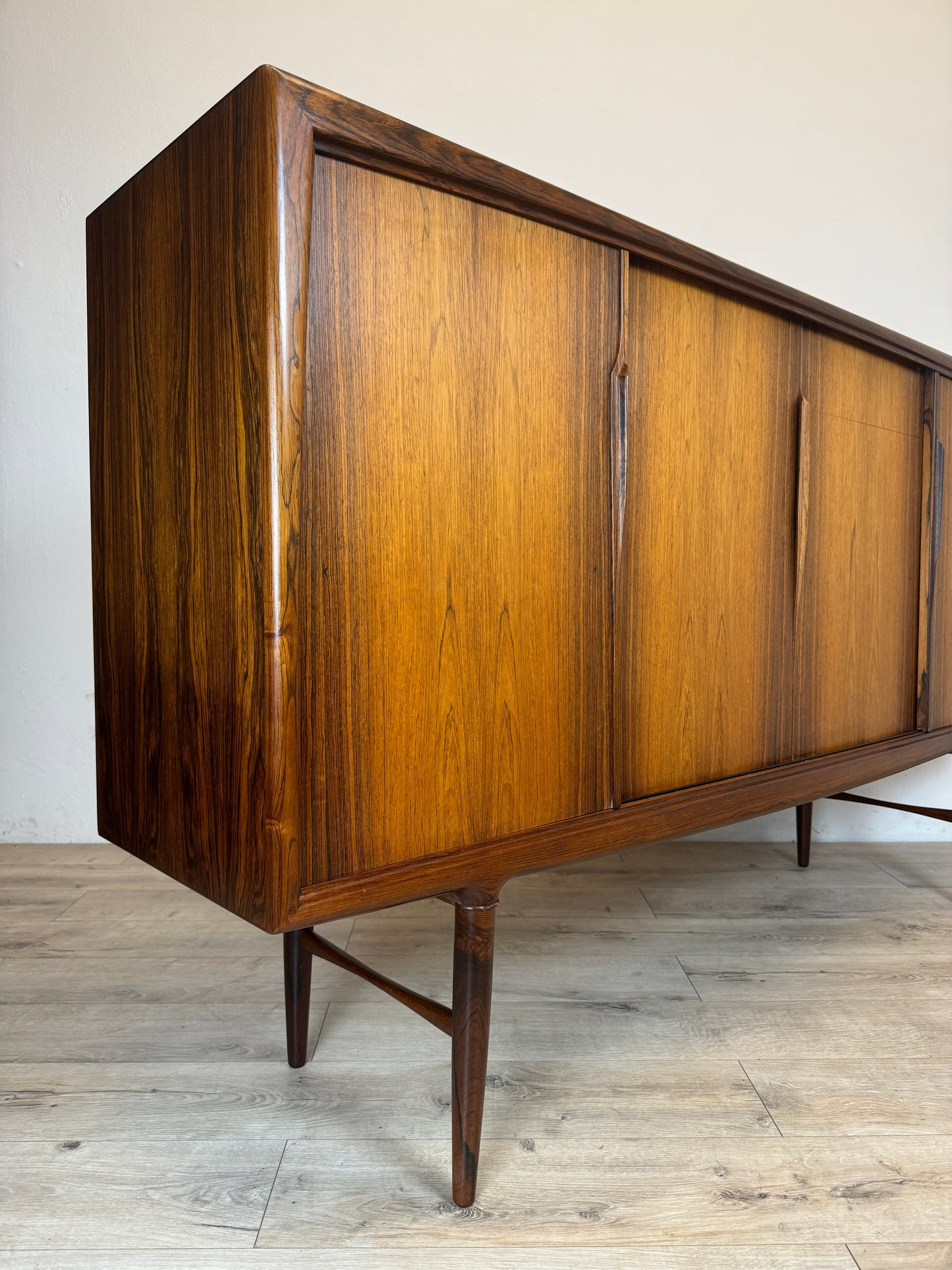 Highboard danese in palissandro