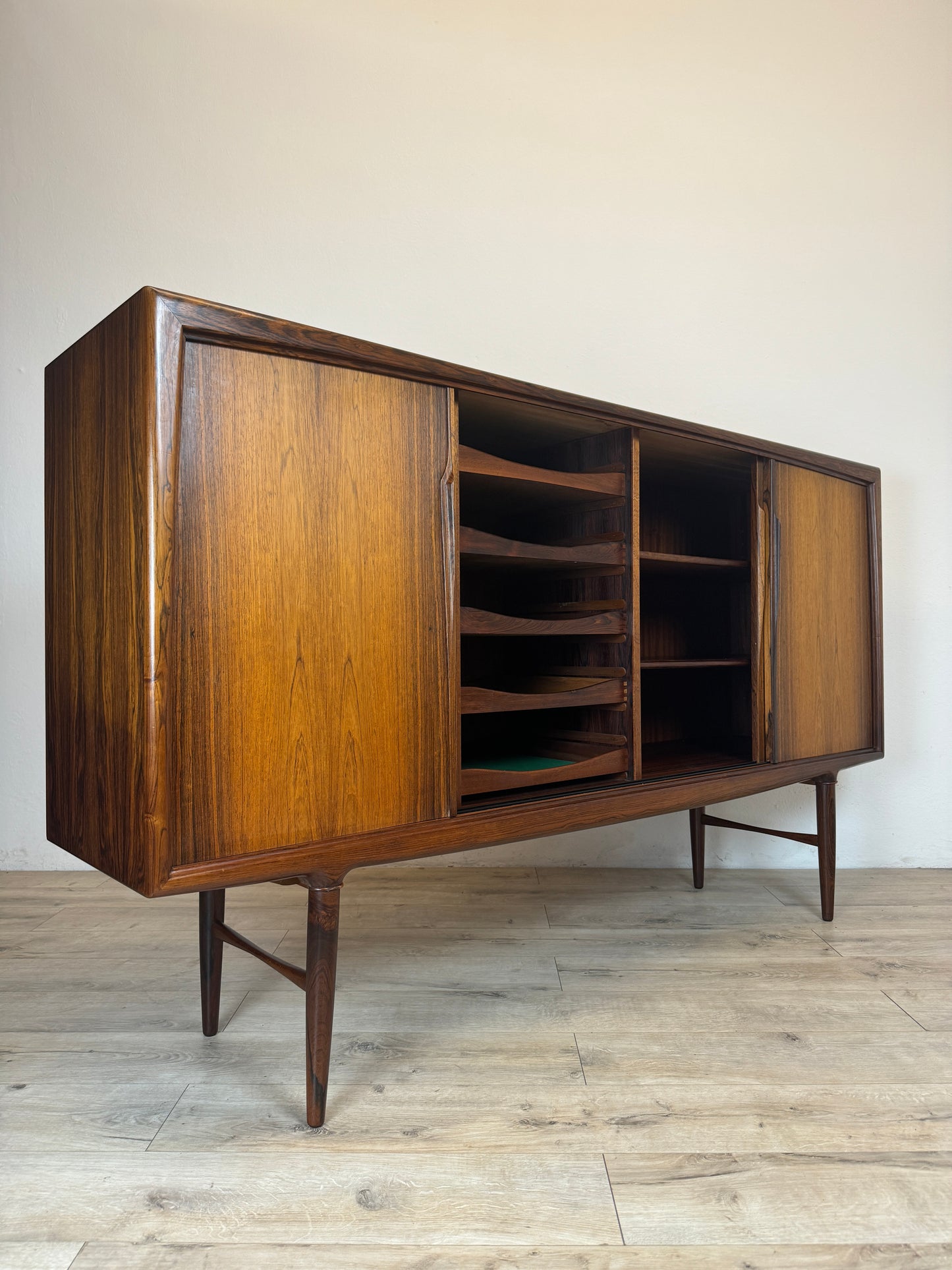 Highboard danese in palissandro