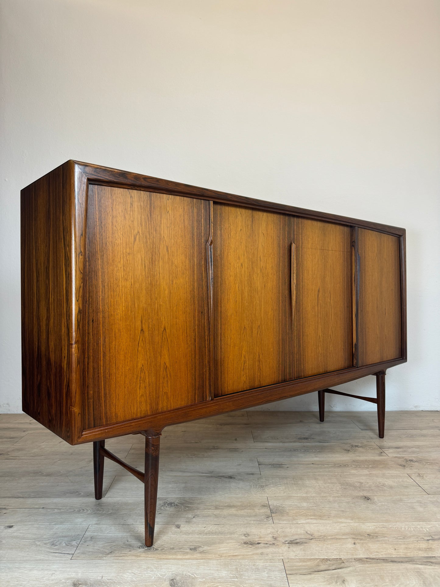Highboard danese in palissandro