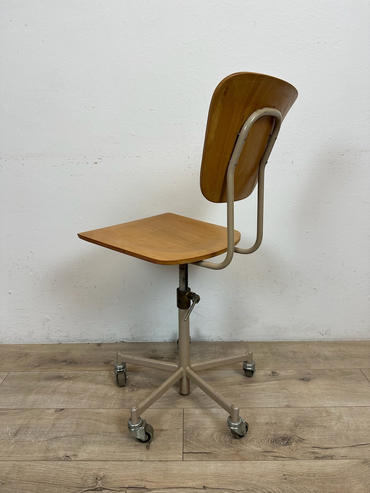 Sedia con ruote anni 60