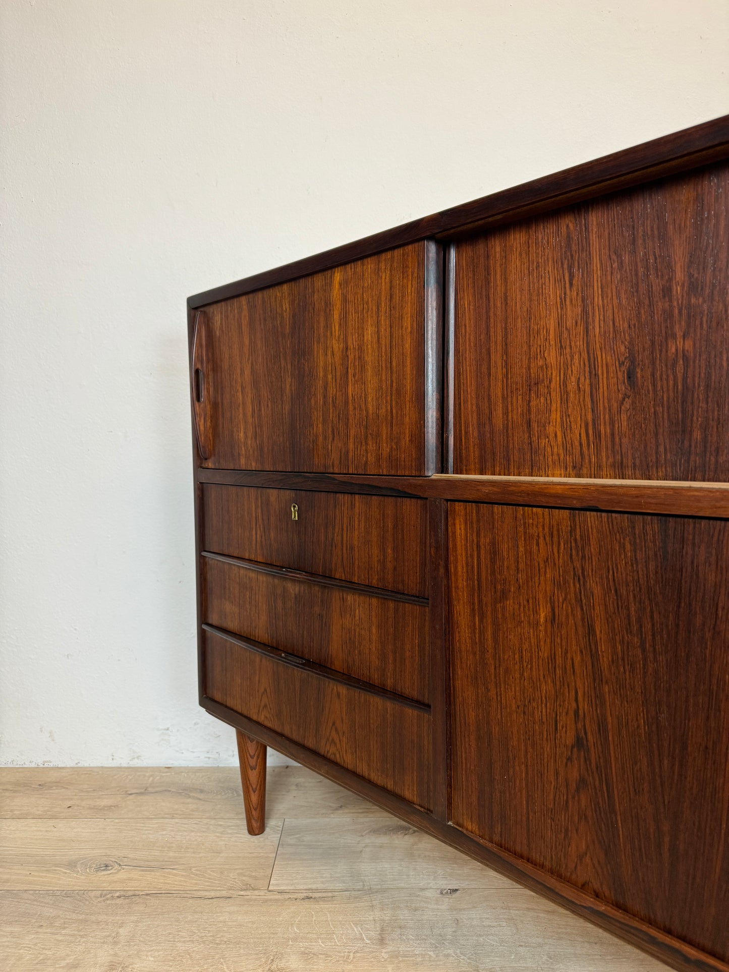 Sideboard danese in palissandro anni 60