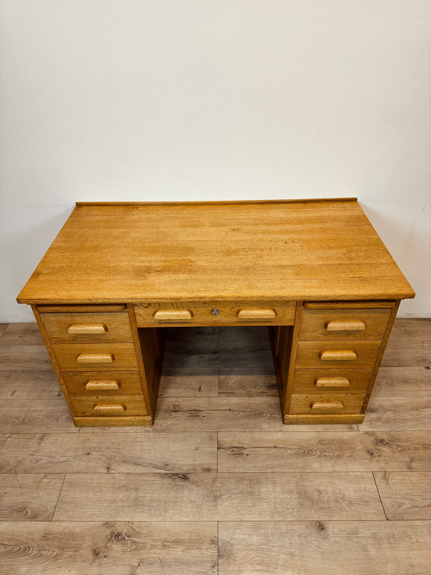 Scrivania in rovere anni 50