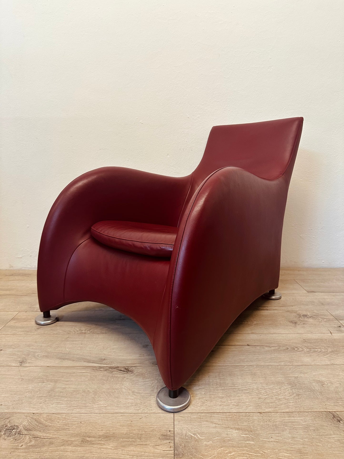 Poltrona Design in pelle