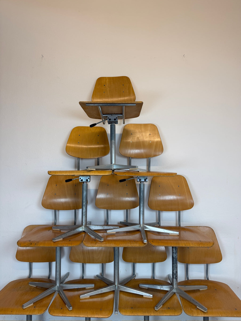 Sedia da scuola regolabile in altezza