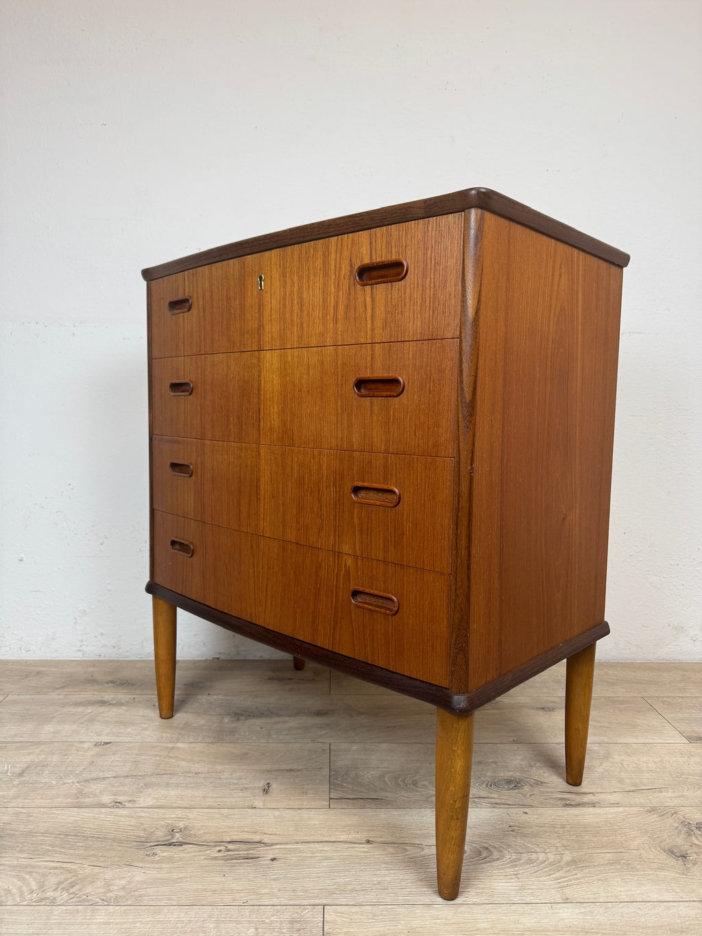Cassettiera in teak anni 70