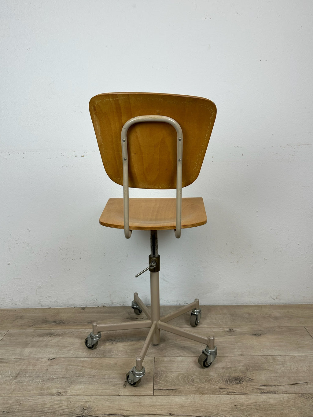 Sedia con ruote anni 60