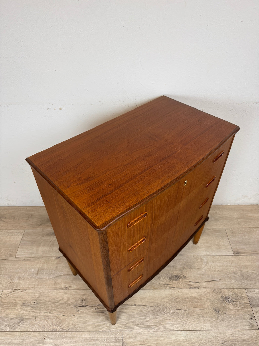 Cassettiera in teak anni 70