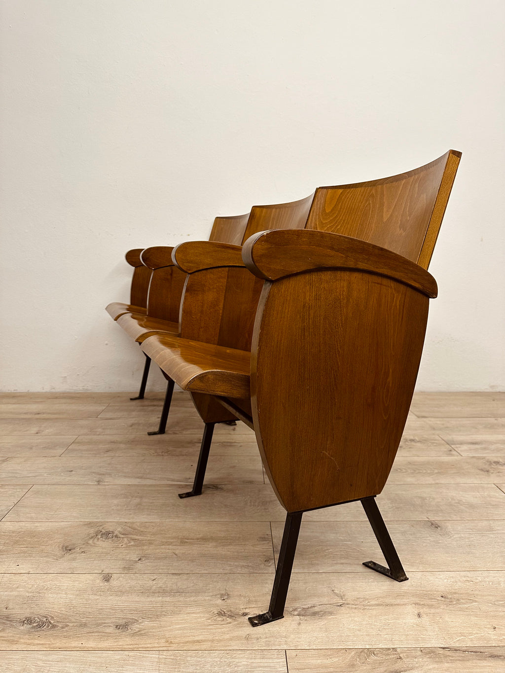 Sedie da cinema da 3 posti, anni 70