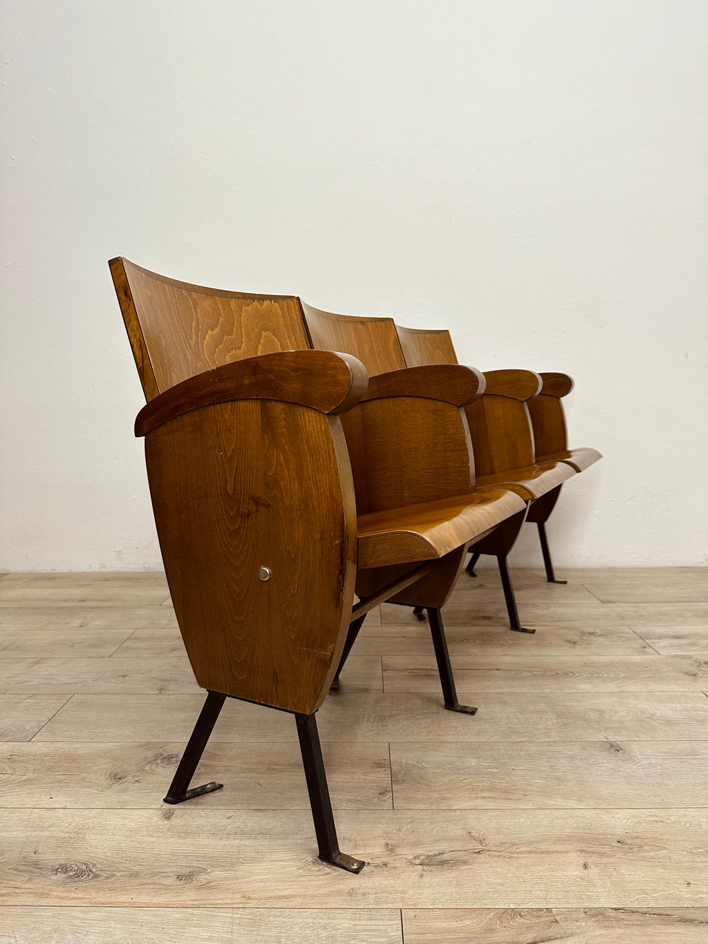 Sedie da cinema da 3 posti, anni 70
