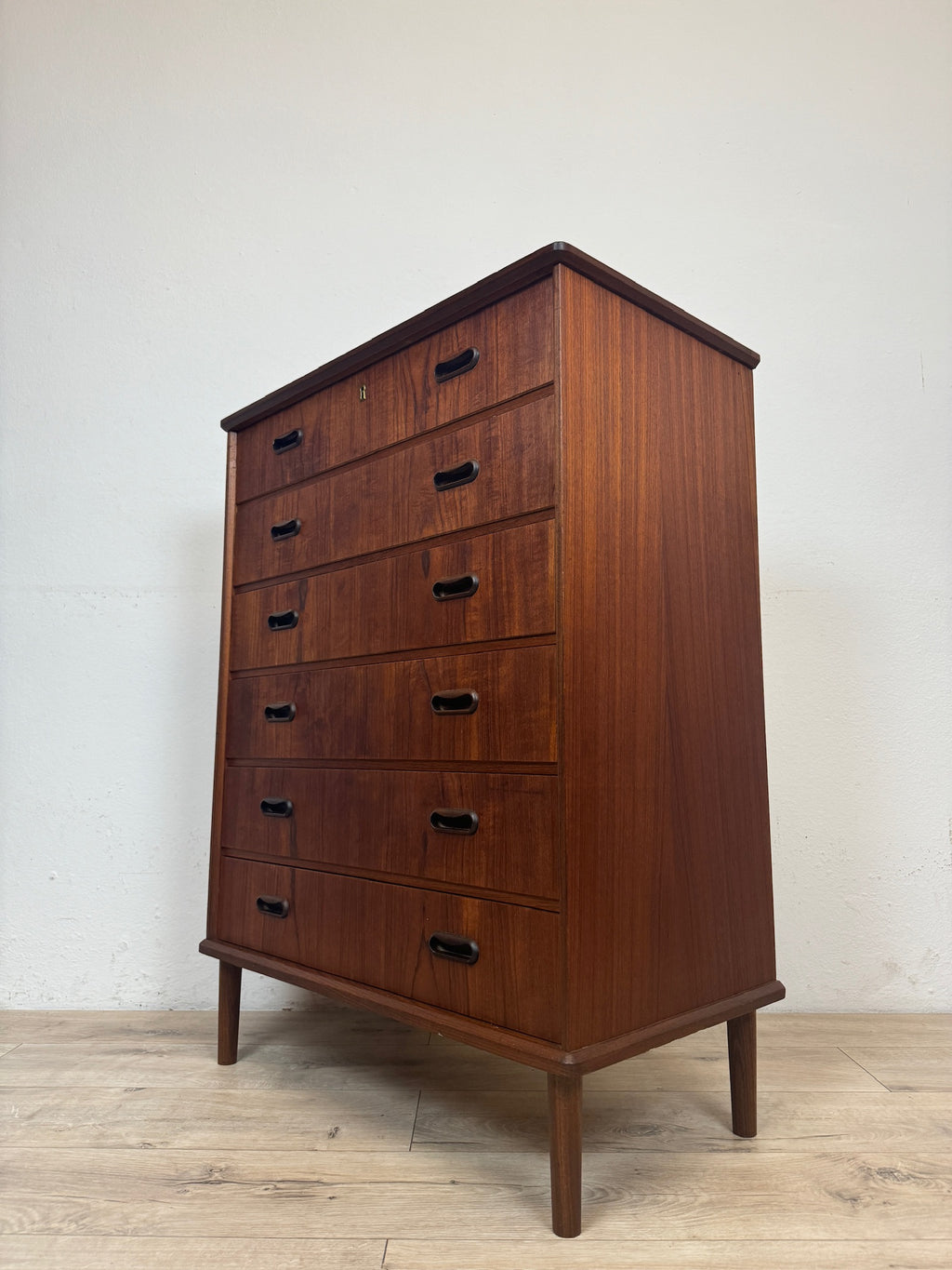 Cassettiera in teak anni 70