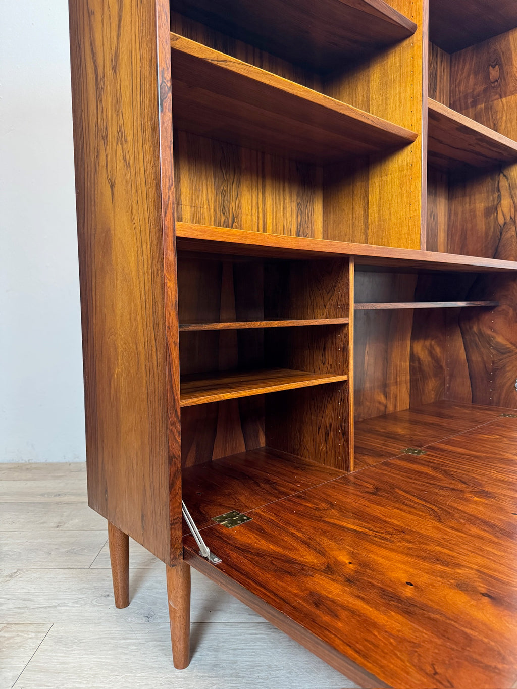 Libreria anni 70 in palissandro