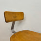 Sgabello industriale anni 60