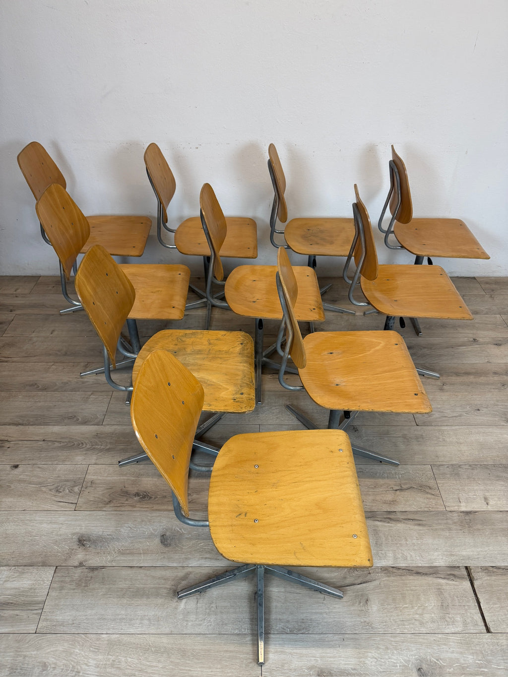 Sedia da scuola regolabile in altezza