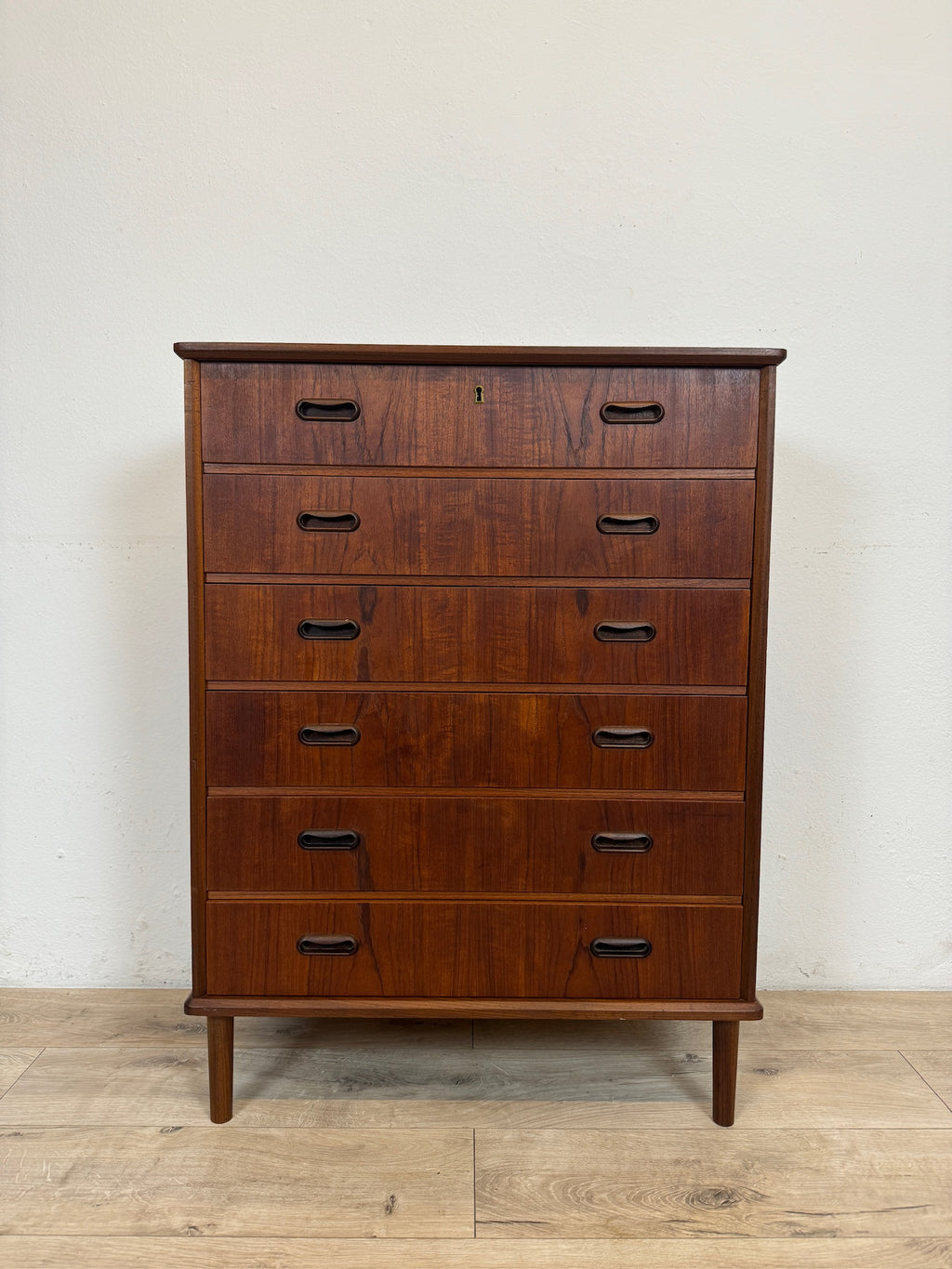 Cassettiera in teak anni 70