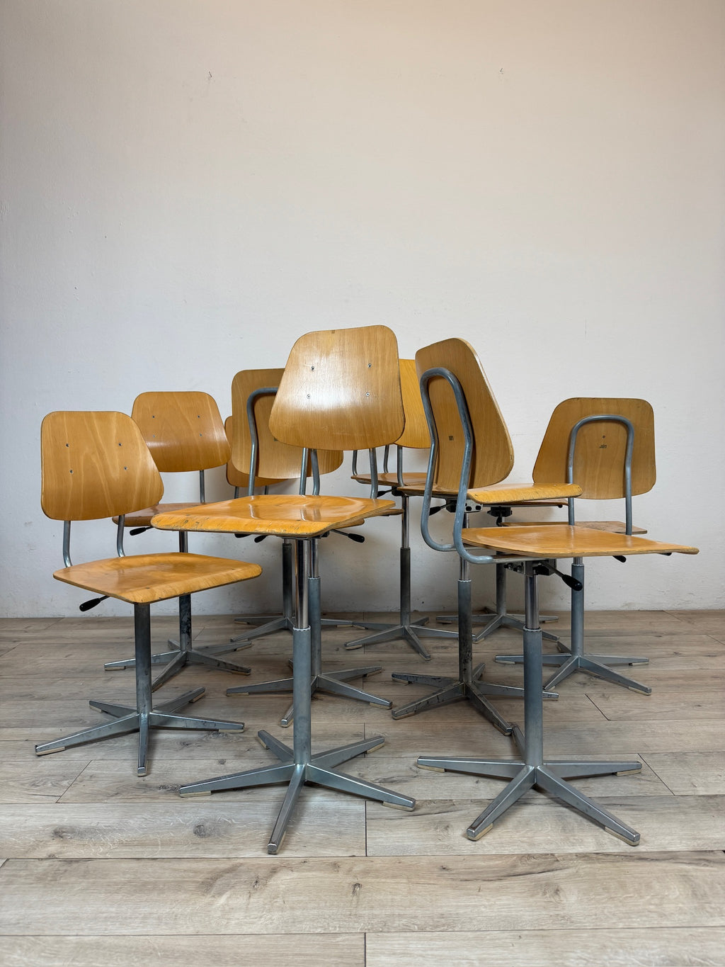 Sedia da scuola regolabile in altezza