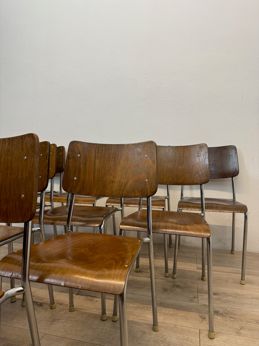 Sedia vintage da scuola