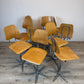 Sedia da scuola regolabile in altezza