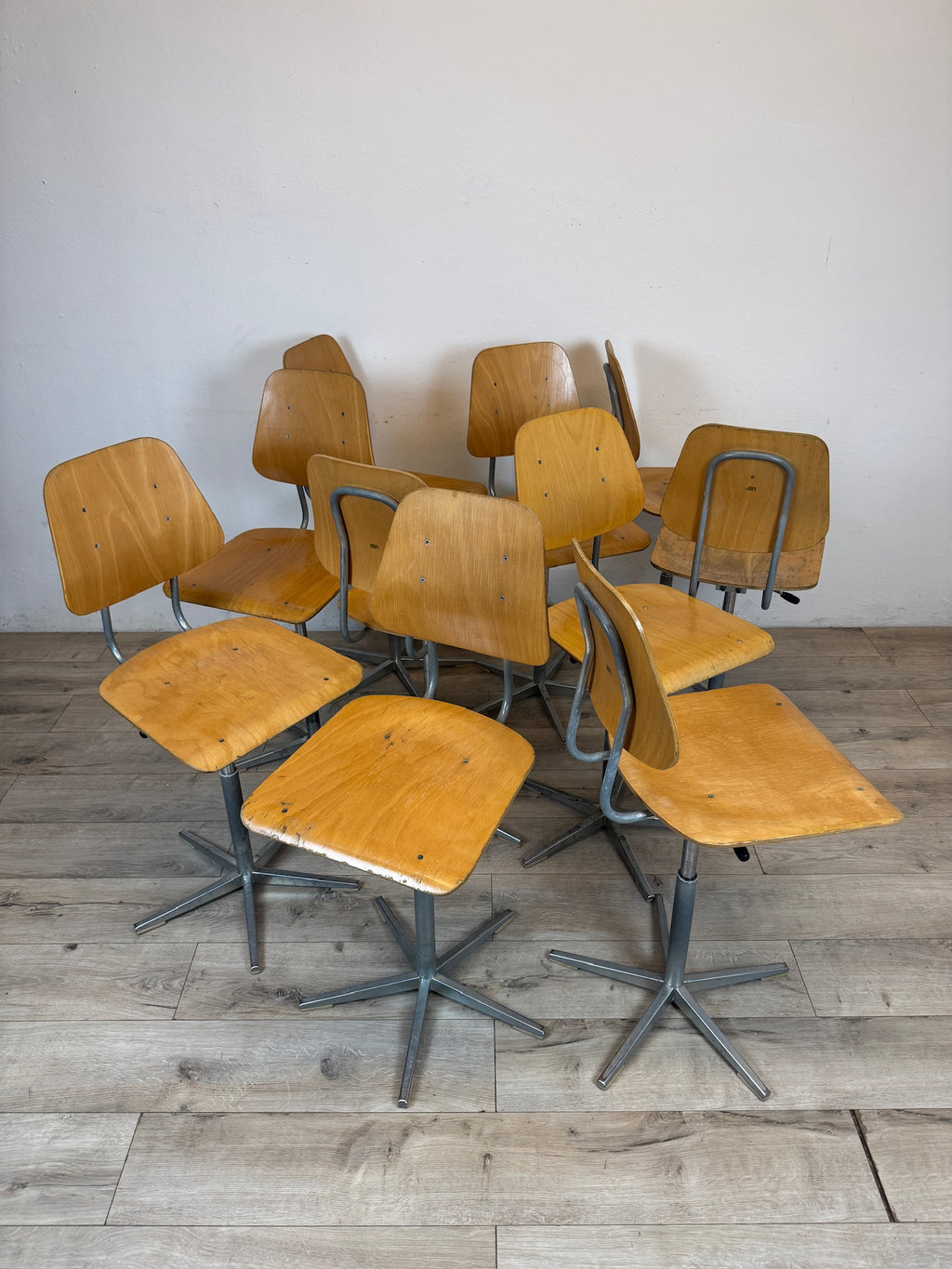 Sedia da scuola regolabile in altezza