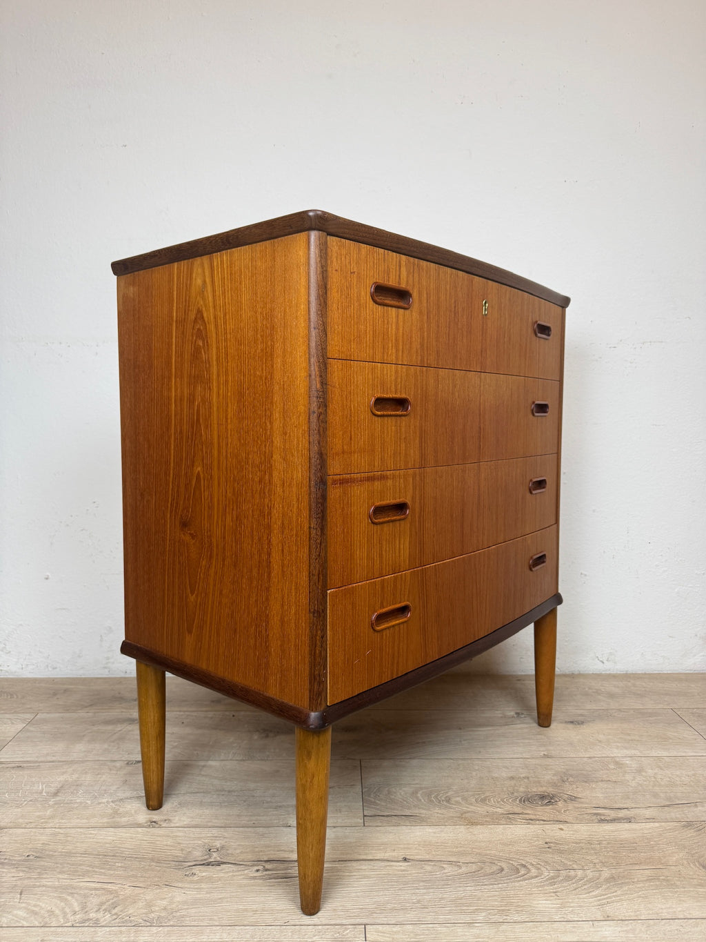 Cassettiera in teak anni 70