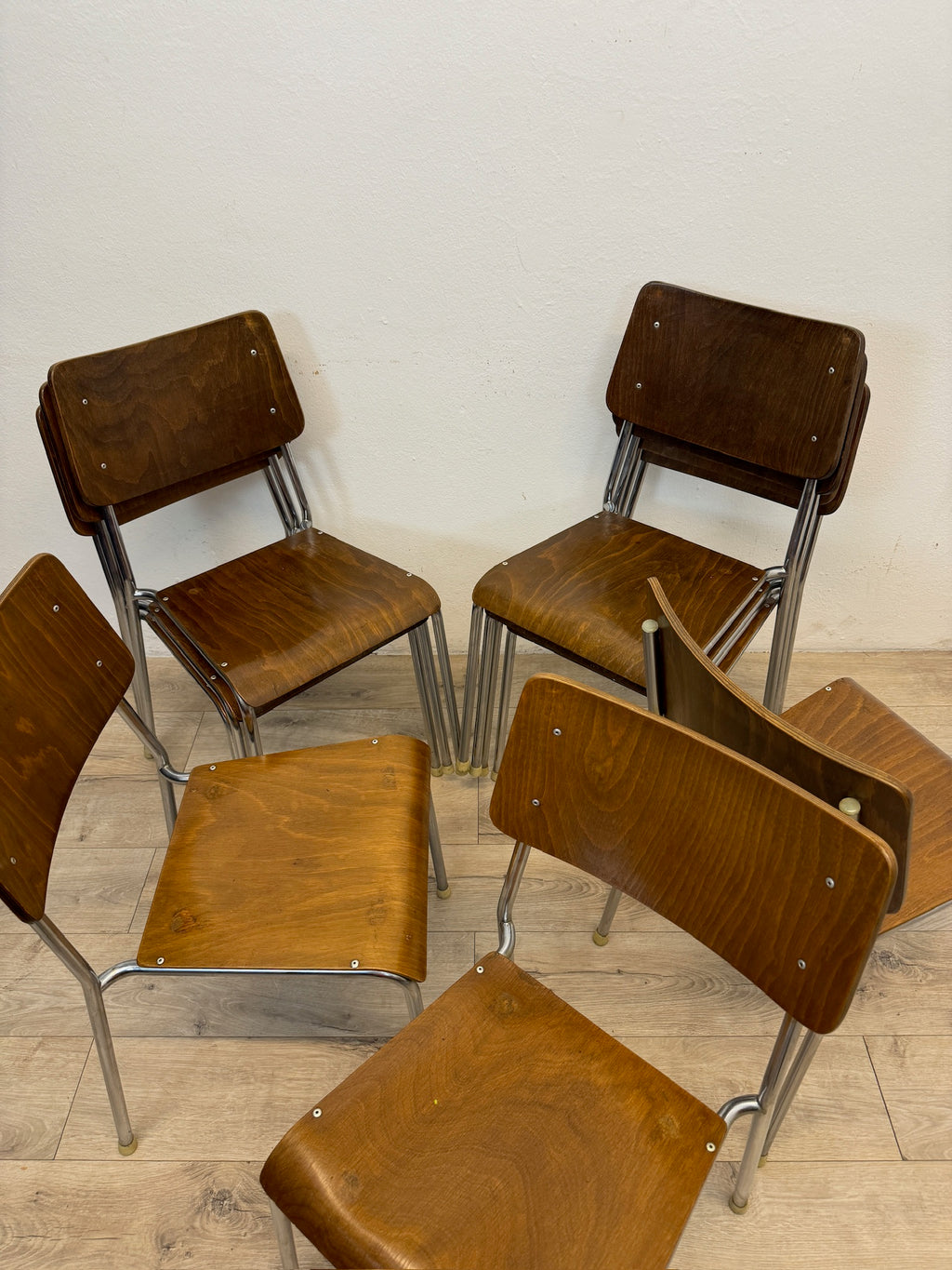 Sedia vintage da scuola