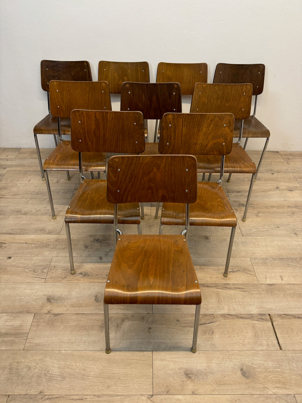Sedia vintage da scuola