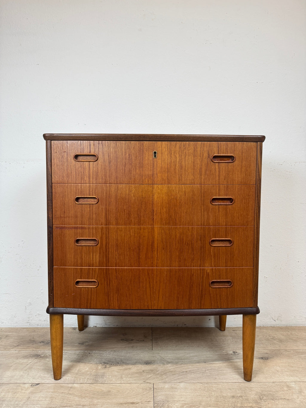 Cassettiera in teak anni 70