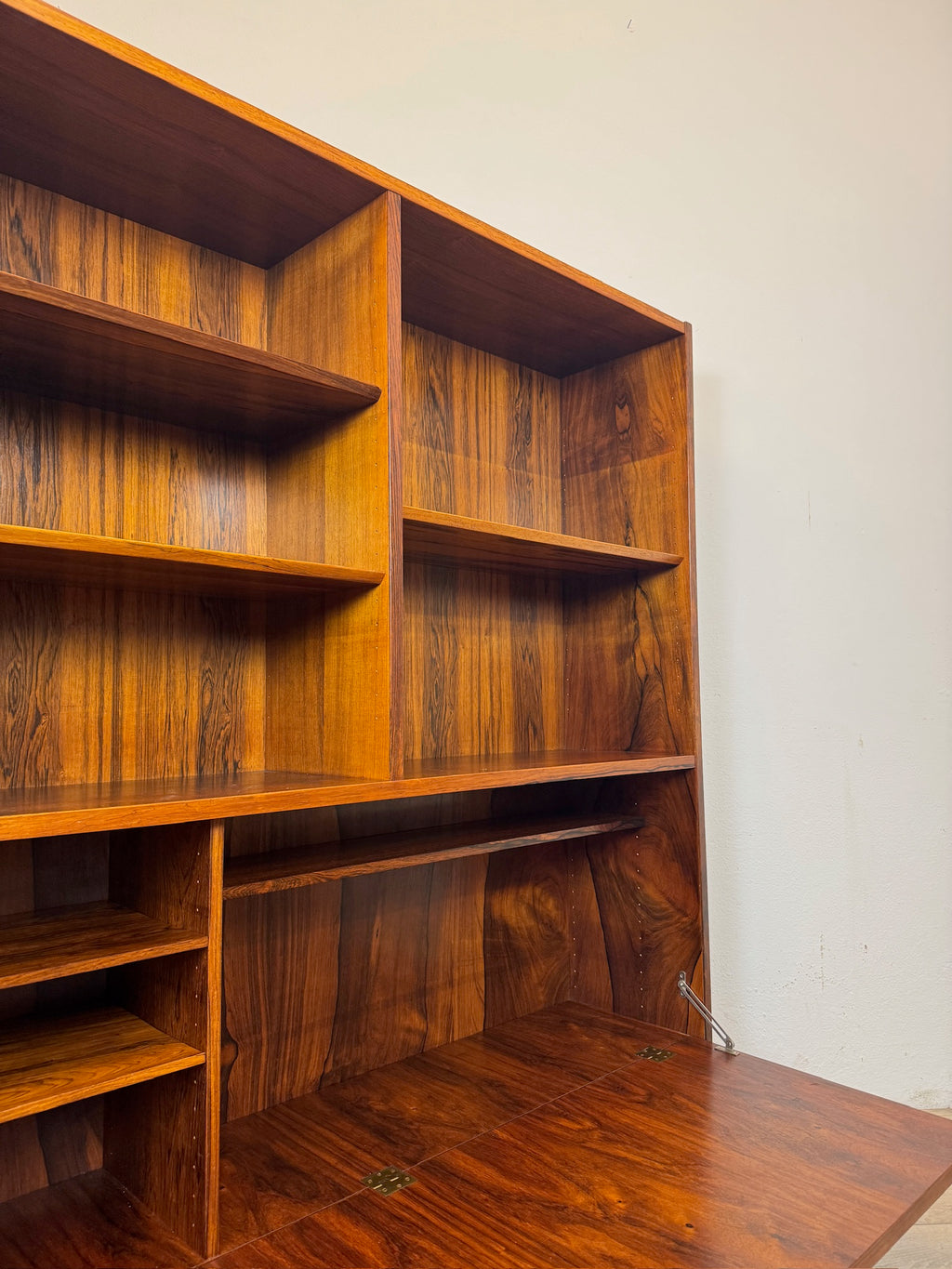 Libreria anni 70 in palissandro