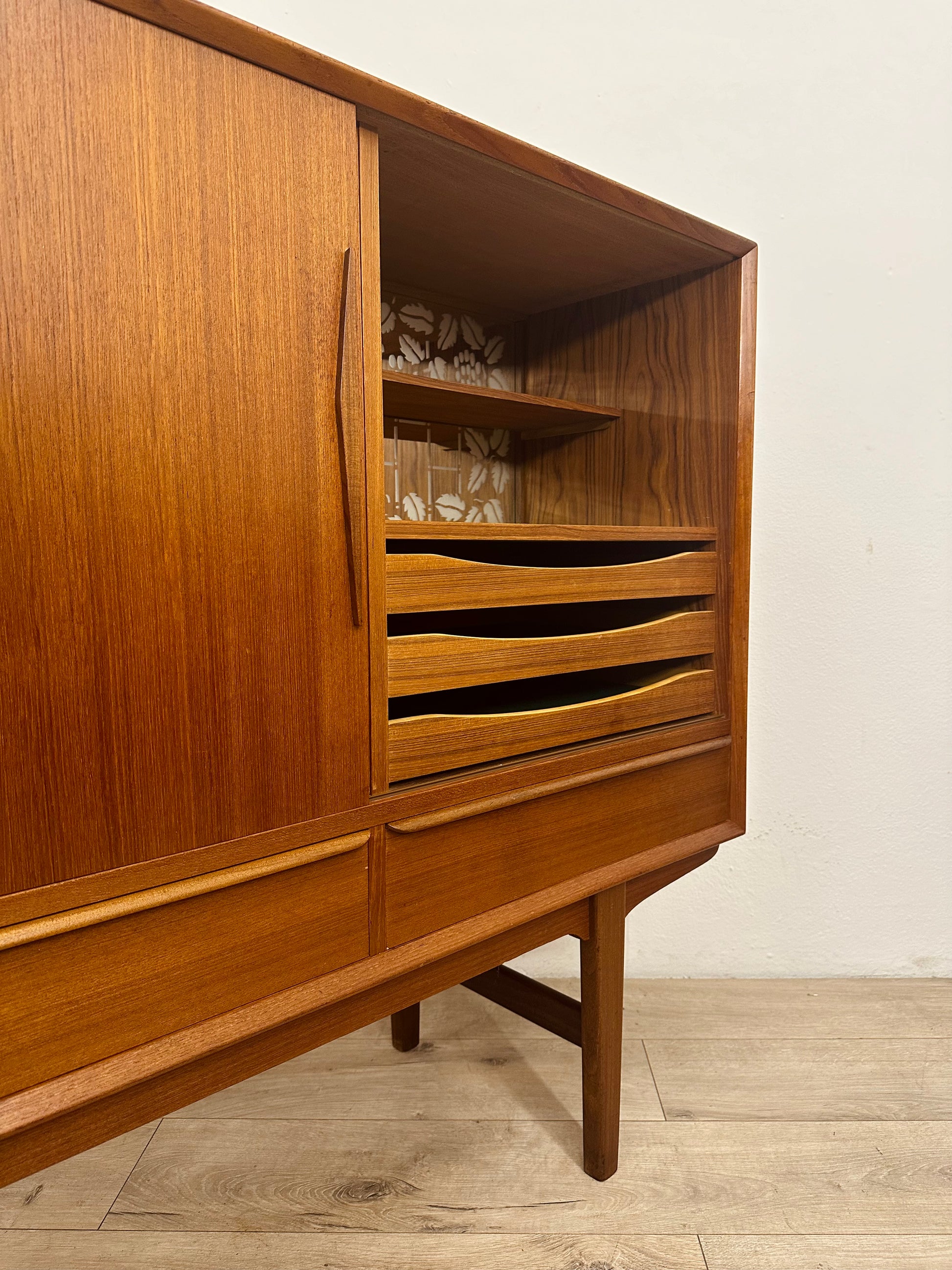 Credenza danese anni 60 in teak VecchioRetrobottega