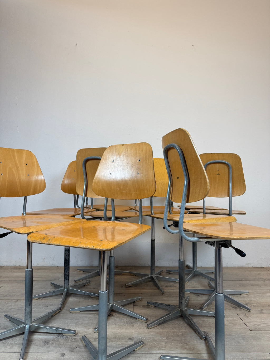 Sedia da scuola regolabile in altezza