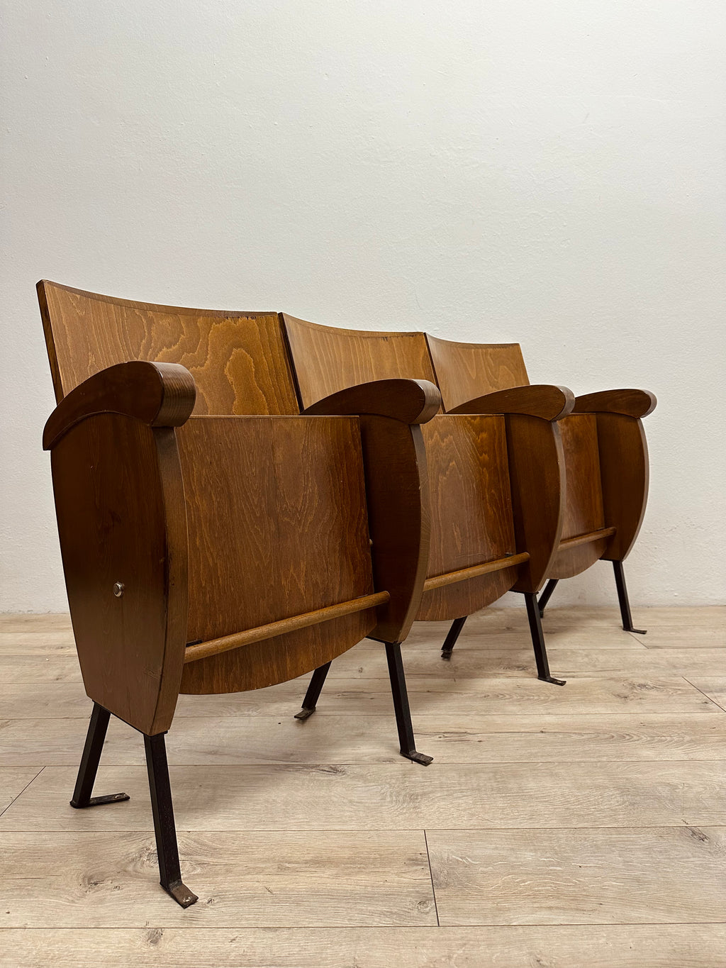 Sedie da cinema da 3 posti, anni 70