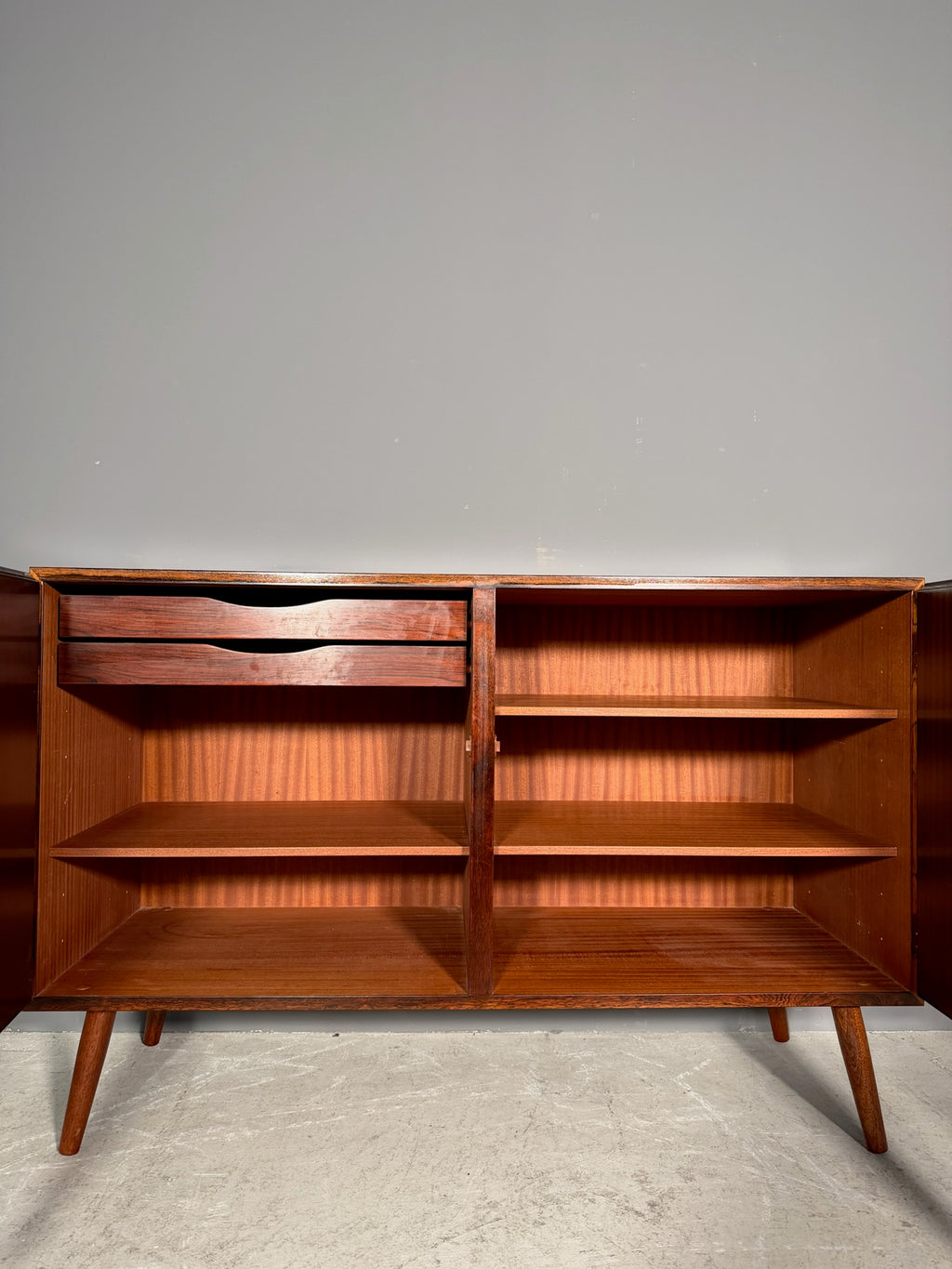 Sideboard in palissandro di Omann Jun