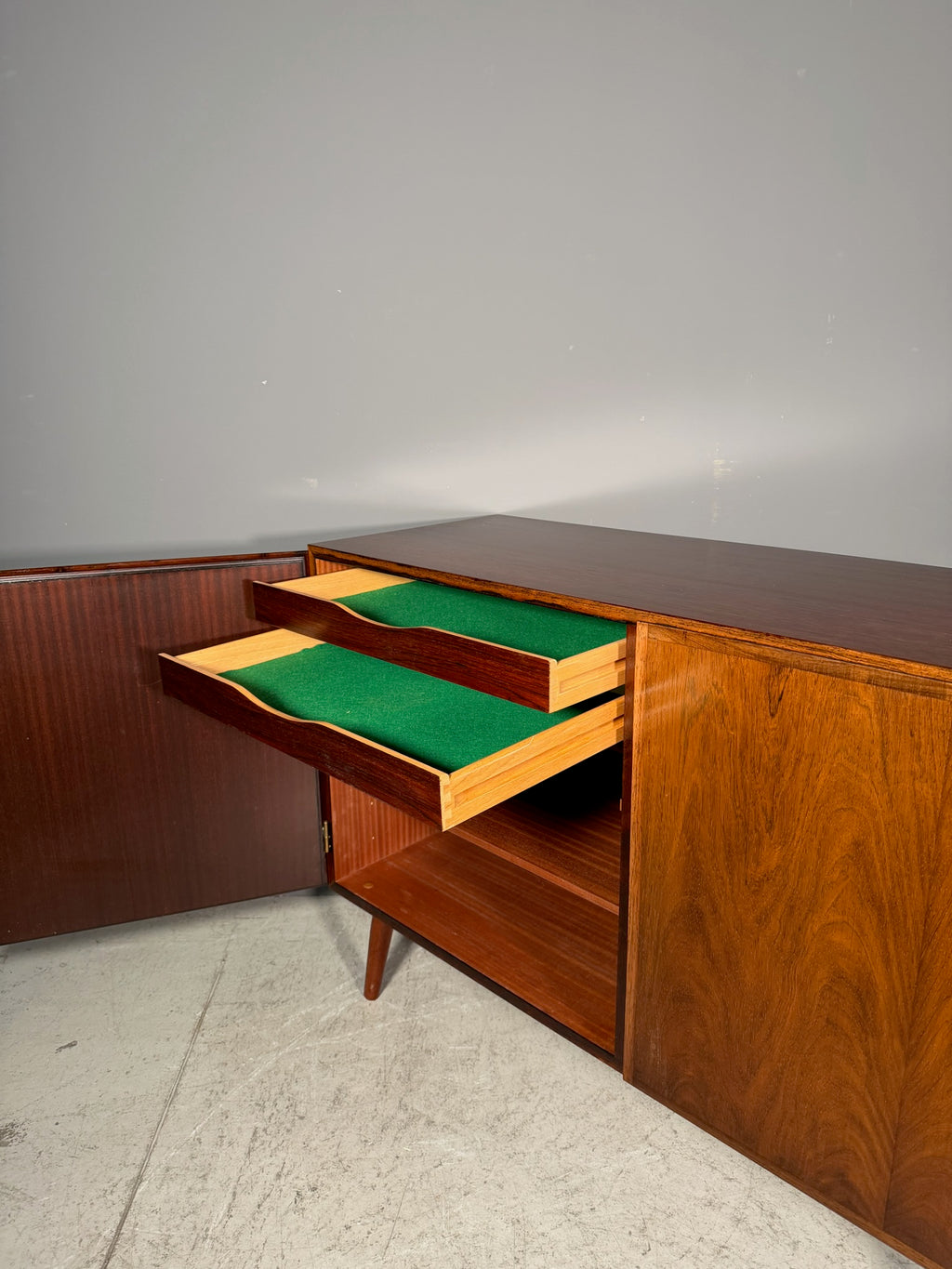 Sideboard in palissandro di Omann Jun