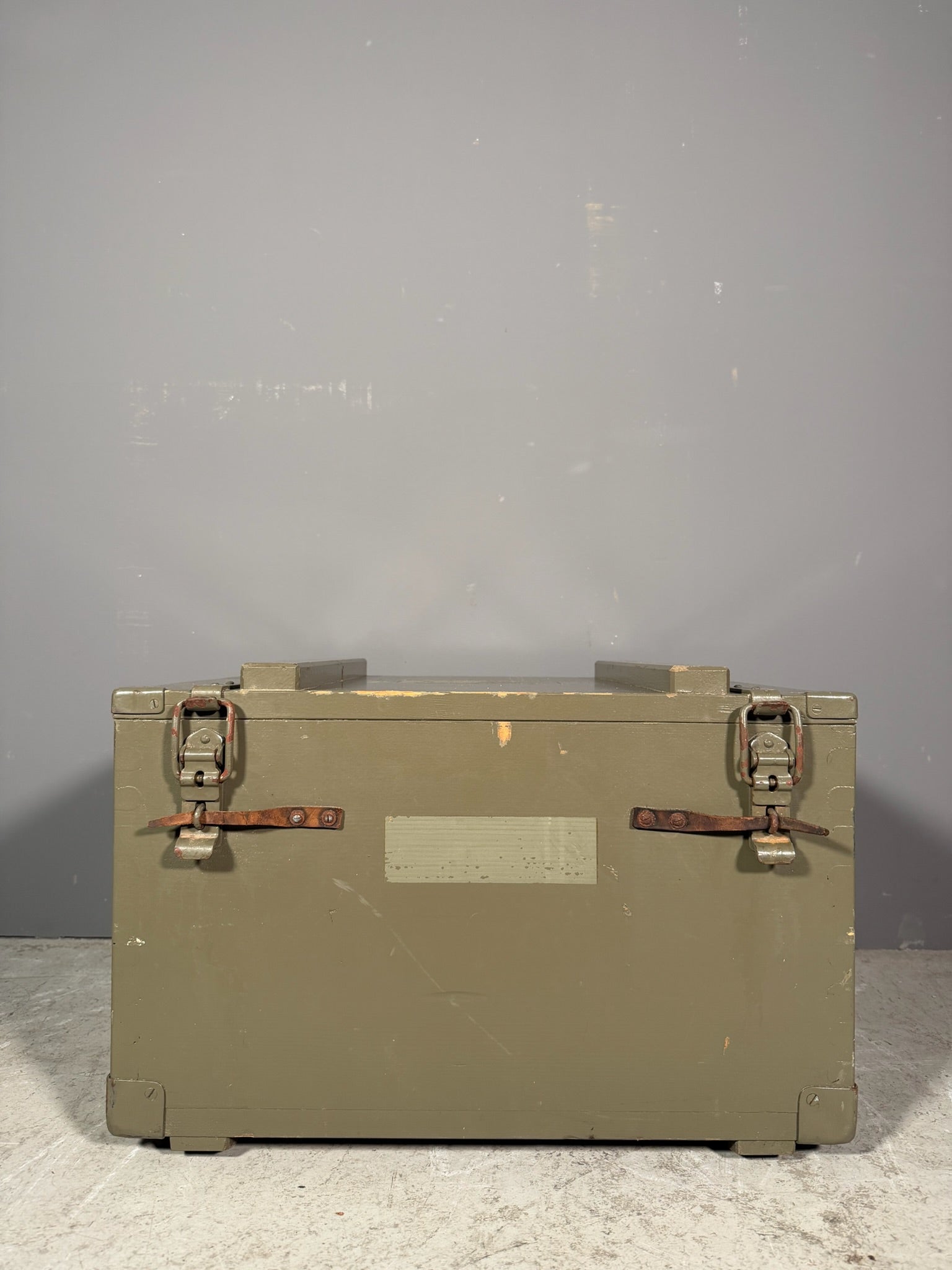 Cassa militare in legno