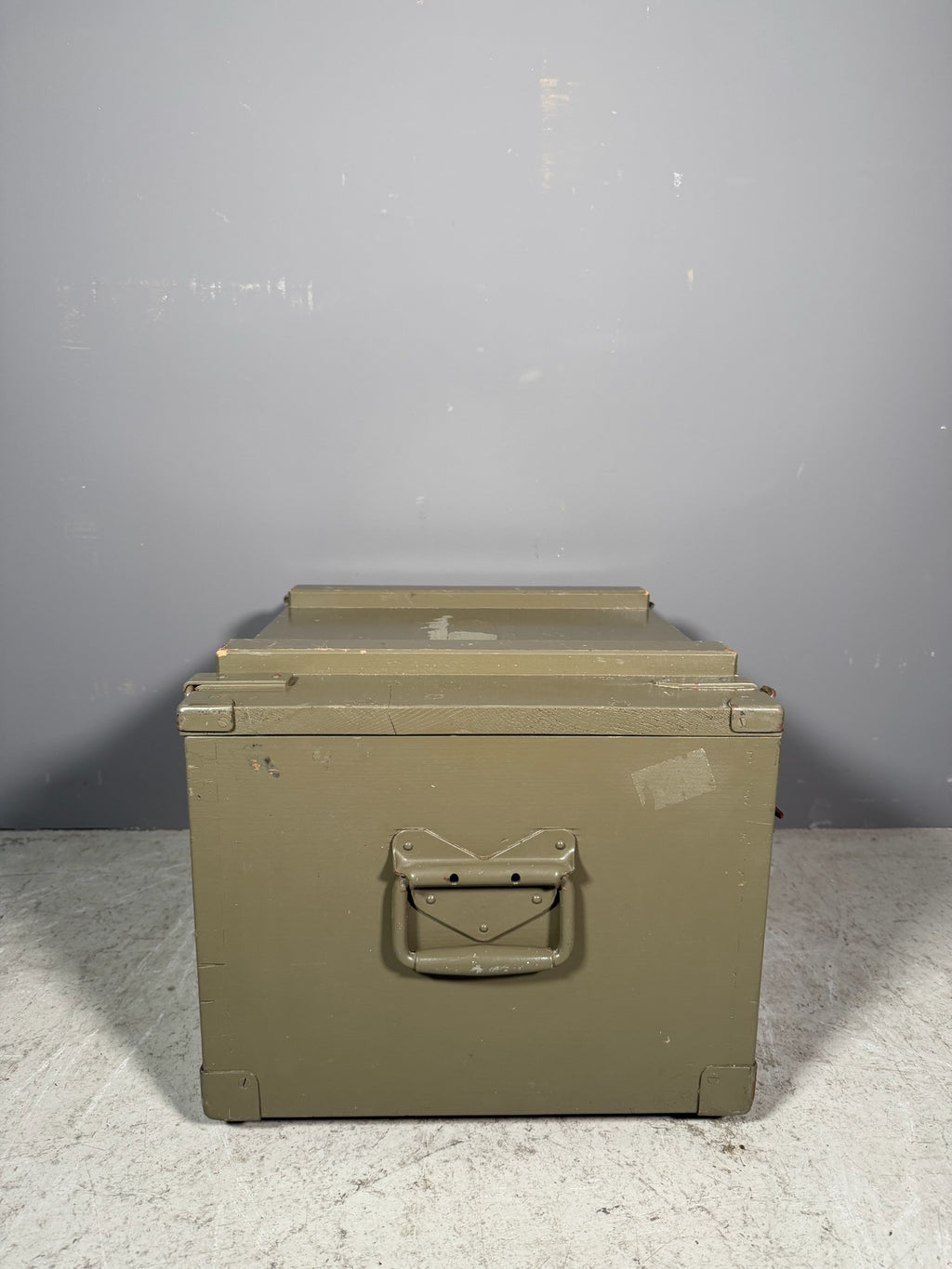 Cassa militare in legno