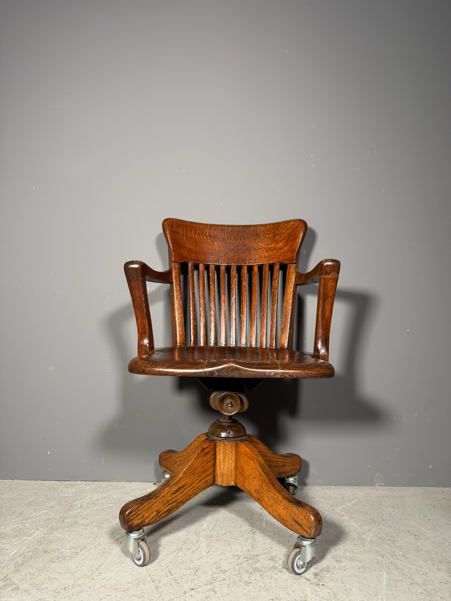 Sedia inglese in rovere