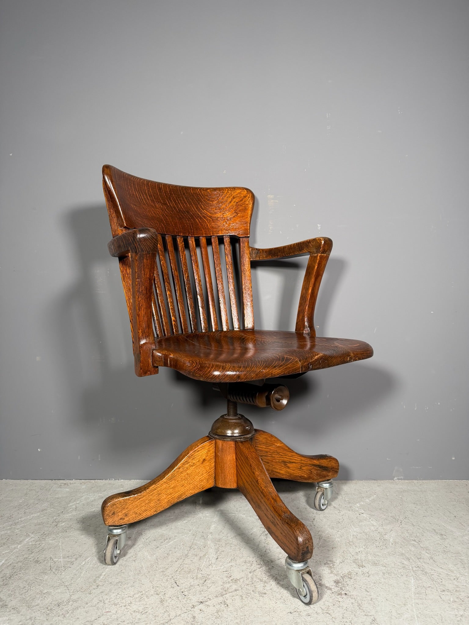 Sedia inglese in rovere